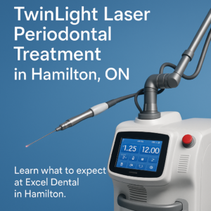 Dental laser machine with articulated arm and handpiece for periodontal treatment